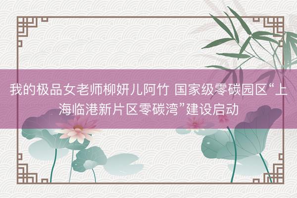 我的极品女老师柳妍儿阿竹 国家级零碳园区“上海临港新片区零碳湾”建设启动
