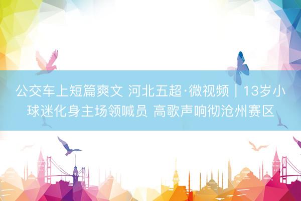 公交车上短篇爽文 河北五超·微视频｜13岁小球迷化身主场领喊员 高歌声响彻沧州赛区